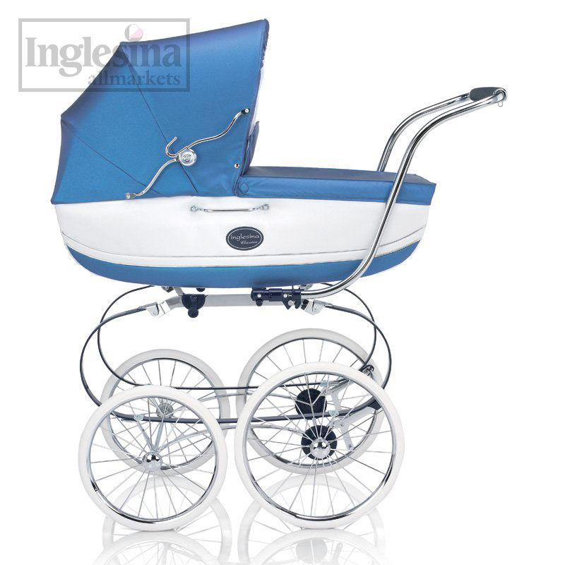 Спальная коляска для новорожденных Inglesina Classic Blu Perlage