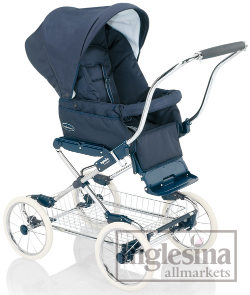 Детская коляска Inglesina Vittoria Marina - прогулочный блок - лицом к маме