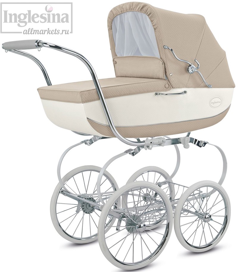 Спальная коляска для новорожденных Inglesina Classica Jacquard Vaniglia